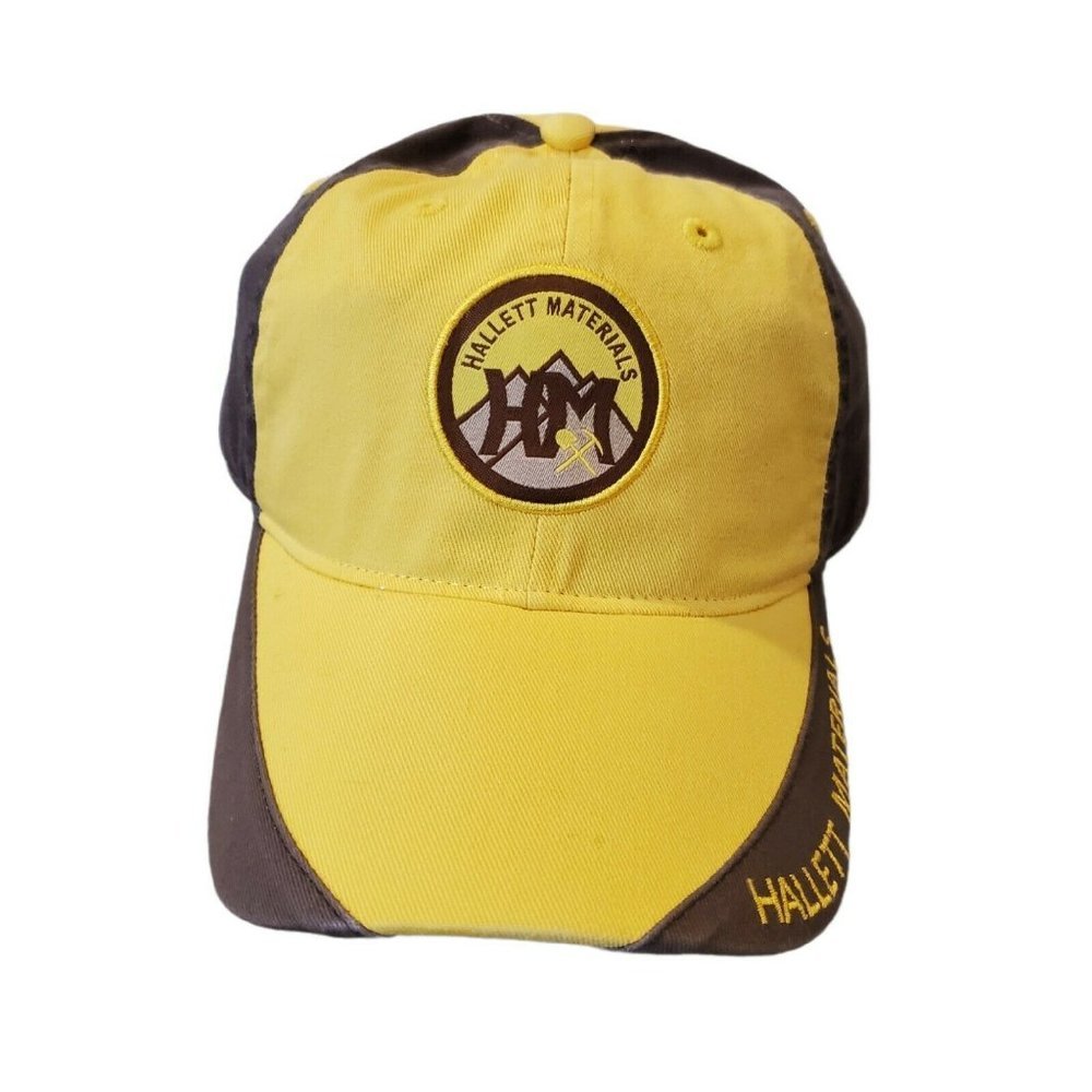 Hallett Materials Baseball‎ Hat Cap Adjustable